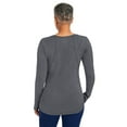 thumbnail image 5 of Healing Hands Knits Women's Mackenzie Tee 's Long Sleeve Medical Scrub Tee, 5 of 8