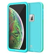 iPhone Xs Max Waterproof Case, CaseTech LRE Series, Shockproof Underwater IP68 Certified Case, with Built-in Screen Protector Full Body Rugged Protective Cover, 2018 released 6.5 inch
