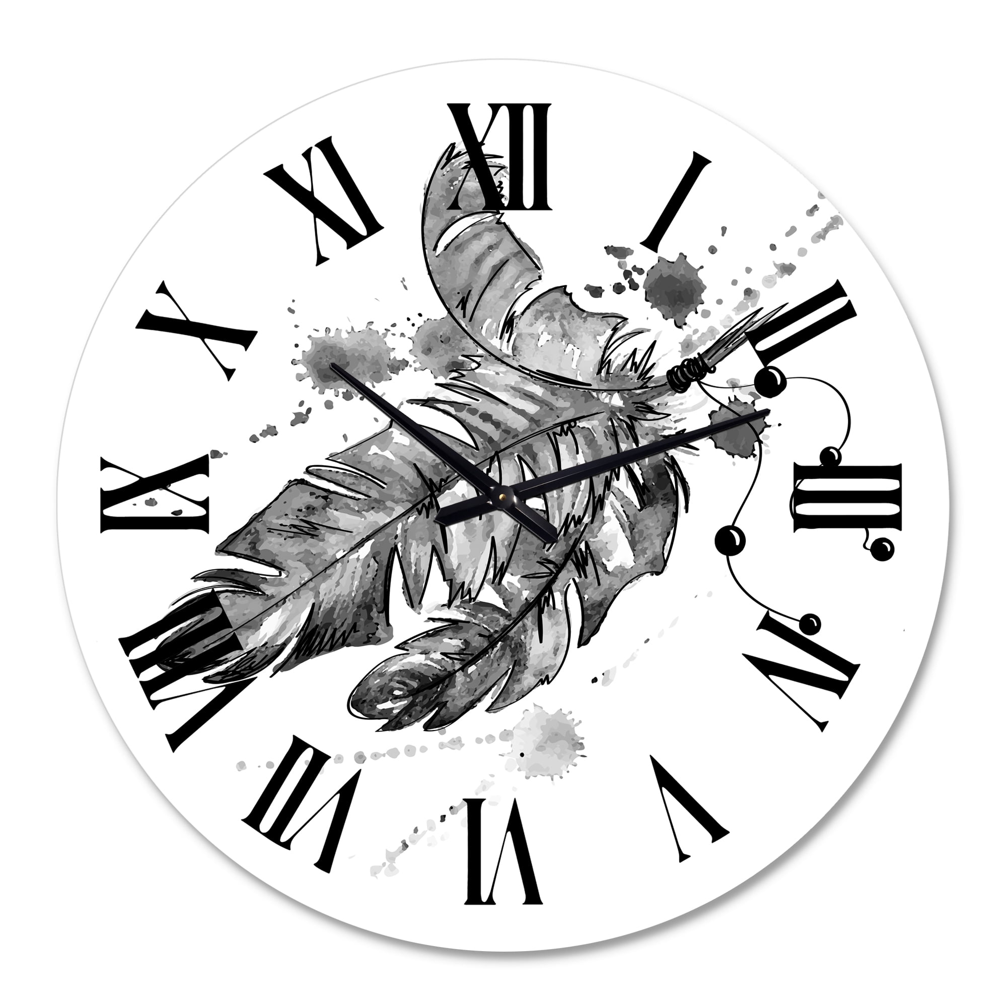 Designart 1 in Traditional Wall Clock
