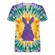 thumbnail image 5 of Tops de Cuello Redondo para las Mujeres de Moda Suelto Casual Relajantemente Impresa Camiseta de Manga Corta Top Casual Tops Sueltos para las Mujeres, 5 of 5