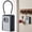1 Pack Grey, variant on DUOYOU Grey Key Lock Box for Outdoors Portable Combination Lockbox for Keys with 4 Digit Code for Door Handle House Rental