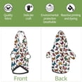 thumbnail image 6 of Cauagu Cute Butterfly Pattern Winter Pet Hoodie Sweatshirts- Dog Hoodie Sweater with Leash Hole - Cute Dog Hoodie - Pet Clothes Puppy Cat Custume -XX-Large, 6 of 8
