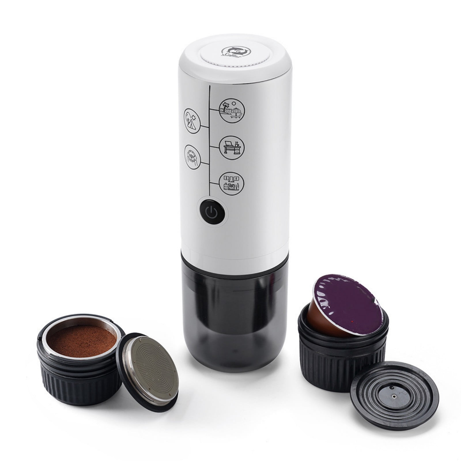 Efficient Espresso Brewer Portable Espresso Maker Electric Coffee Maker Suitable for Safe and Coffee