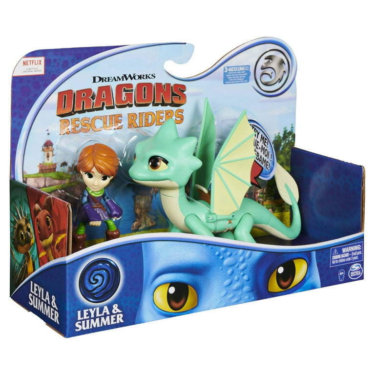DreamWorks Interactive Dragon and Viking Figurines - Rescue Riders