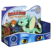 DreamWorks Dragons Rescue Riders, Summer and Leyla, Dragon and Viking Figures with Sounds and Phrases