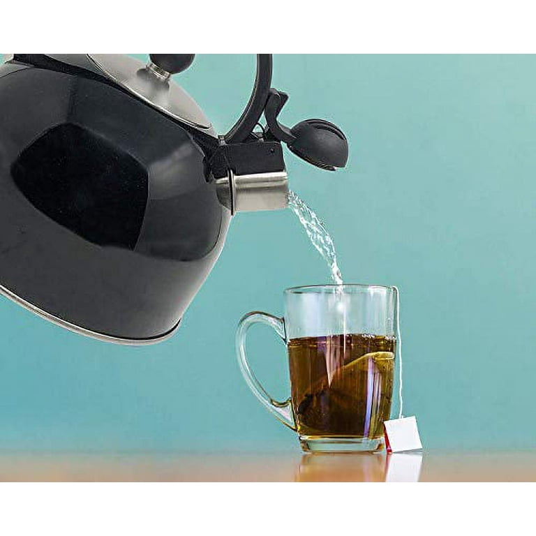 ROYDOM Whistling Tea Kettle Stainless Steel Teapot, 2-Liter