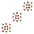 thumbnail image 4 of Minnieouse 12Pcs Small Brooches Hollow Bridal Jewelry Accessories Travel Dinner Pin Prom Fashion Accessories Alloy Party Personality Type1, 4 of 6