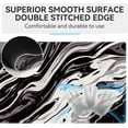 thumbnail image 3 of Mousepad, Extended Mouse Pad, Non-Slip Large Mouse Pad, Waterproof Desk Mat, XL Gaming Mouse Pad, Keyboard Pad for Laptop, Black and White Desk Pad, Mousepad for Home, Office 35.4''''x15.7'''', 3 of 6