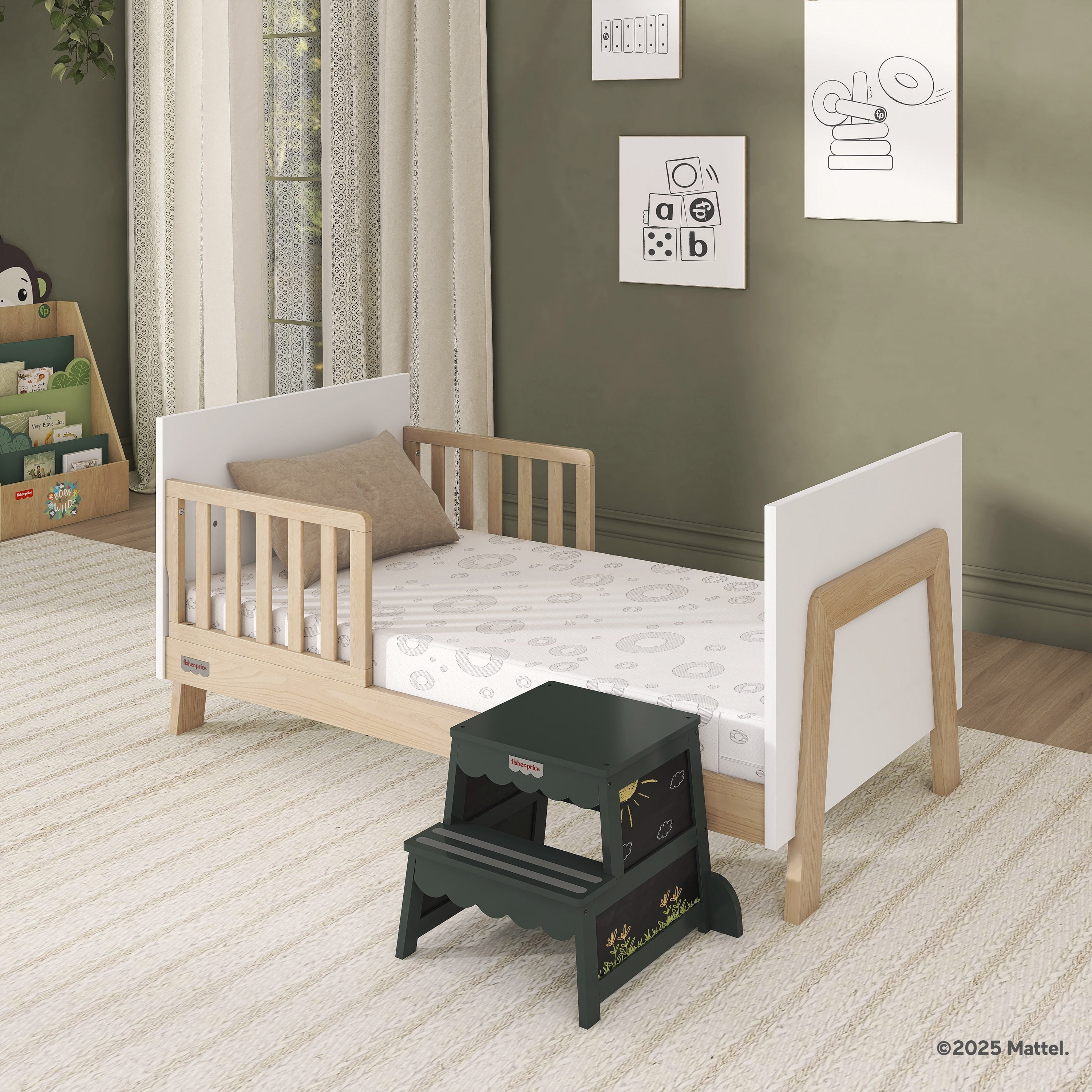 Fisher-Price Hello Cozy Dual-Sided Mattress for Infants and Toddlers by Dream On Me