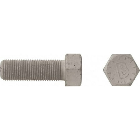 

Bowmalloy 1/4-20 2 Long Hex Head Cap Screw Partially Threaded Grade 9 Alloy Steel Bowma-Guard Finish 7/16 Hex