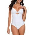 thumbnail image 5 of RELLECIGA Women's Push Up Twist Front One Piece Cutout Swimsuit Bathing Suits, 5 of 10