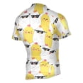 thumbnail image 2 of joogoo Cute Chicken with Sunglasses Pattern Men's Cycling Jerseys Mountain Bike Short Sleeve Tops L, 2 of 7