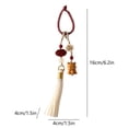 thumbnail image 3 of Sales Today Clearance! Tassel Car Pendant for Rearview Mirror, Cute Hanging Charm, Keychain Pendant for Bag, Car Interior Decoration, Stylish Vehicle Accessory, Auto Rear Mirror Decor, 3 of 6