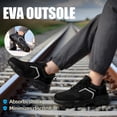 thumbnail image 5 of LAoutun Steel Toe Shoes for Men Women Lightweight Work Shoes Mens Indestructible Safety Sneakers, 5 of 6