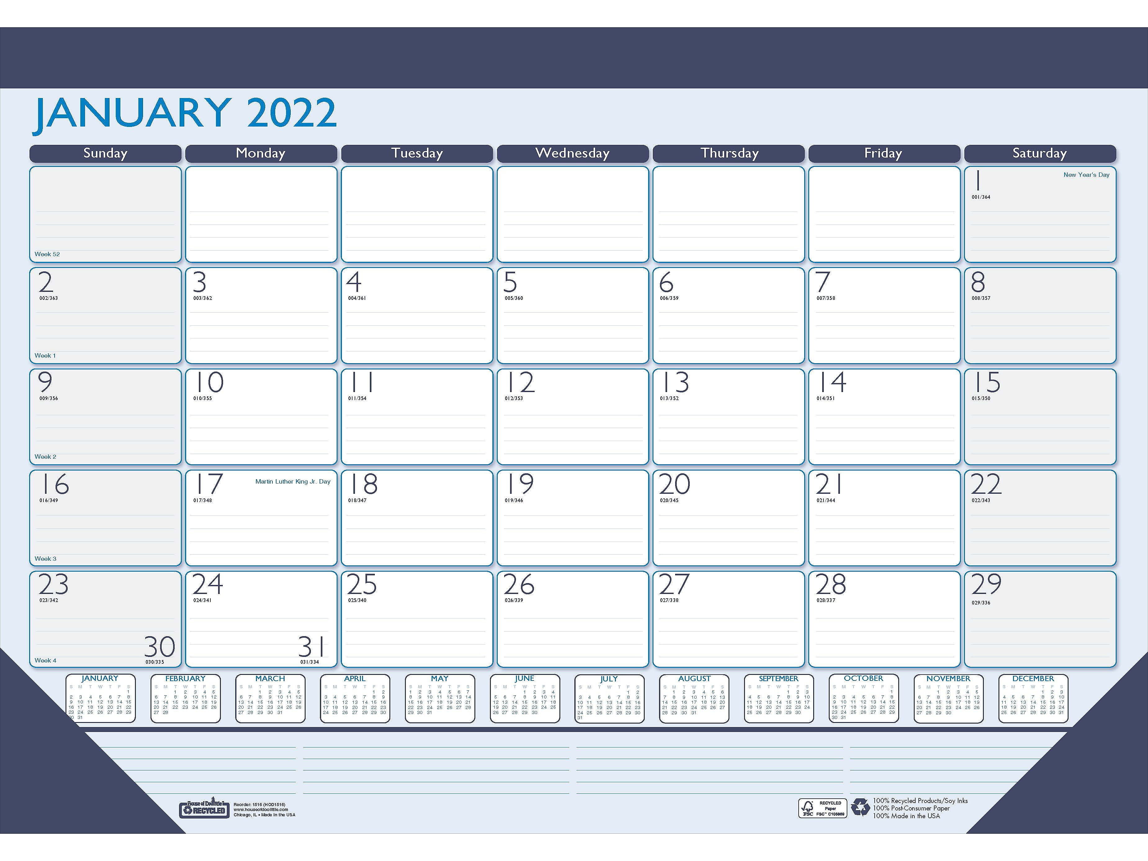 Trends International 2022 Star Wars Desk Pad Calendar - Walmart.com
