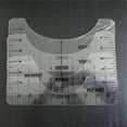 thumbnail image 4 of tredstone 4pcs T-Shirt Alignment Ruler PVC T-Shirt Guide Ruler Clothes Sewing Embroidery Tools, Transparent, 4 of 6
