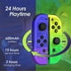 thumbnail image 2 of 2025 New Handle Game Controller for Nintendo Switch, Wireless Controller with Double Vibration, Wake-Up/Screenshot/Motion Control, 2 of 5