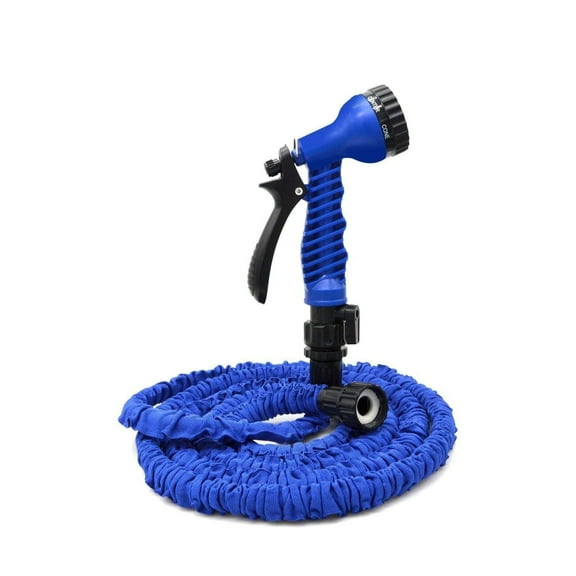 25FT Expandable Flexible Garden Water Hose Spray Nozzle
