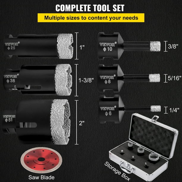 6 tile shop hole saw