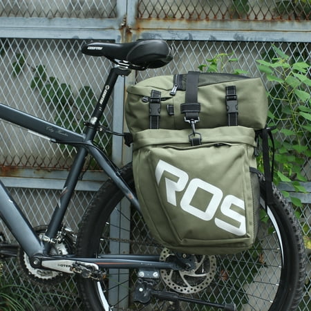 UBesGoo Roswheel Bicycle Rear Seat Bag 3 in1 Waterproof Bike Cycling Travel Pannier (Best Waterproof Bike Panniers)