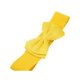 thumbnail image 3 of Cinturones elásticos de 2 piezas con lazo INSPIRE CHIC para mujer, ancho de 2.4". Cinturón elegante y lindo, ajustable para la cintura en vestidos de boda, talla 24 - 32" en negro y amarillo., 3 of 6