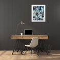 thumbnail image 3 of Jill, Susan 12x14 White Modern Wood Framed Museum Art Print Titled - Forget Me Not II, 3 of 4