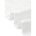 thumbnail image 5 of INSPIRE CHIC Lightweight Cardigan for Women Summer 3/4 Sleeve Open Front Netted Knit Ruffle Cardigans Cover Ups S White, 5 of 6