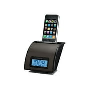 Angle View: iHome IP11BVC - Speaker dock - with Apple cradle - for Apple iPhone 3G, 3GS; iPod (4G, 5G); iPod classic; iPod mini; iPod nano; iPod touch