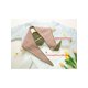 thumbnail image 2 of BUFANDA CHIC de Mujer en Tejido Triangular de Color Sólido de Dos Tonos para Invierno en Rosa, 2 of 6