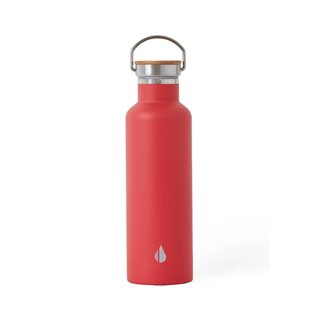 Botella de Agua Elemental Classic 750 ml Acero Inoxidable Roja