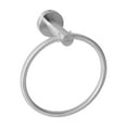 thumbnail image 4 of Porte-serviettes pour Salle de Bain, Support de Serviettes en Acier Inoxydable Robuste Rond Argent, 4 of 7