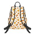 thumbnail image 3 of Daiia Pumpkin Maple Leaves School Backpack for Men and Women Lightweight Backpack Durable Backpack Water-Resistant,Travel,Work Bag, 3 of 9