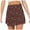 Red, variant on IROINNID Women's Fashion High Waist Slim Casual A-Line Short Empire Waist Mini Print Skirt