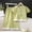 Yellow, variant on Amidoa Girls 2 Piece Outfits Summer Clothes Short Sleeve Cute Solid Color T-Shirt and Shorts Casual Kids Clothing Sets Pink Size 13