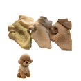 thumbnail image 2 of Mascota de dos patas con sombrero abrigo diseño de moda perro pequeño mediano disfraces cálidos de invierno cachorro mascota ropa de algodón chaleco para Chihuahua, 2 of 5