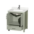 thumbnail image 6 of Wyndham Collection Wcs141430s-Qtz-Unsmxx Sheffield 30" Free Standing Single Basin Vanity, 6 of 7
