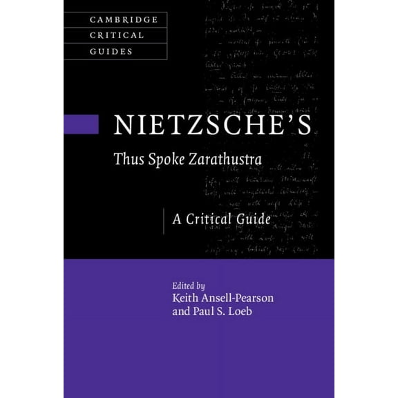 Cambridge Critical Guides Nietzsche's 'Thus Spoke Zarathustra', (Hardcover)