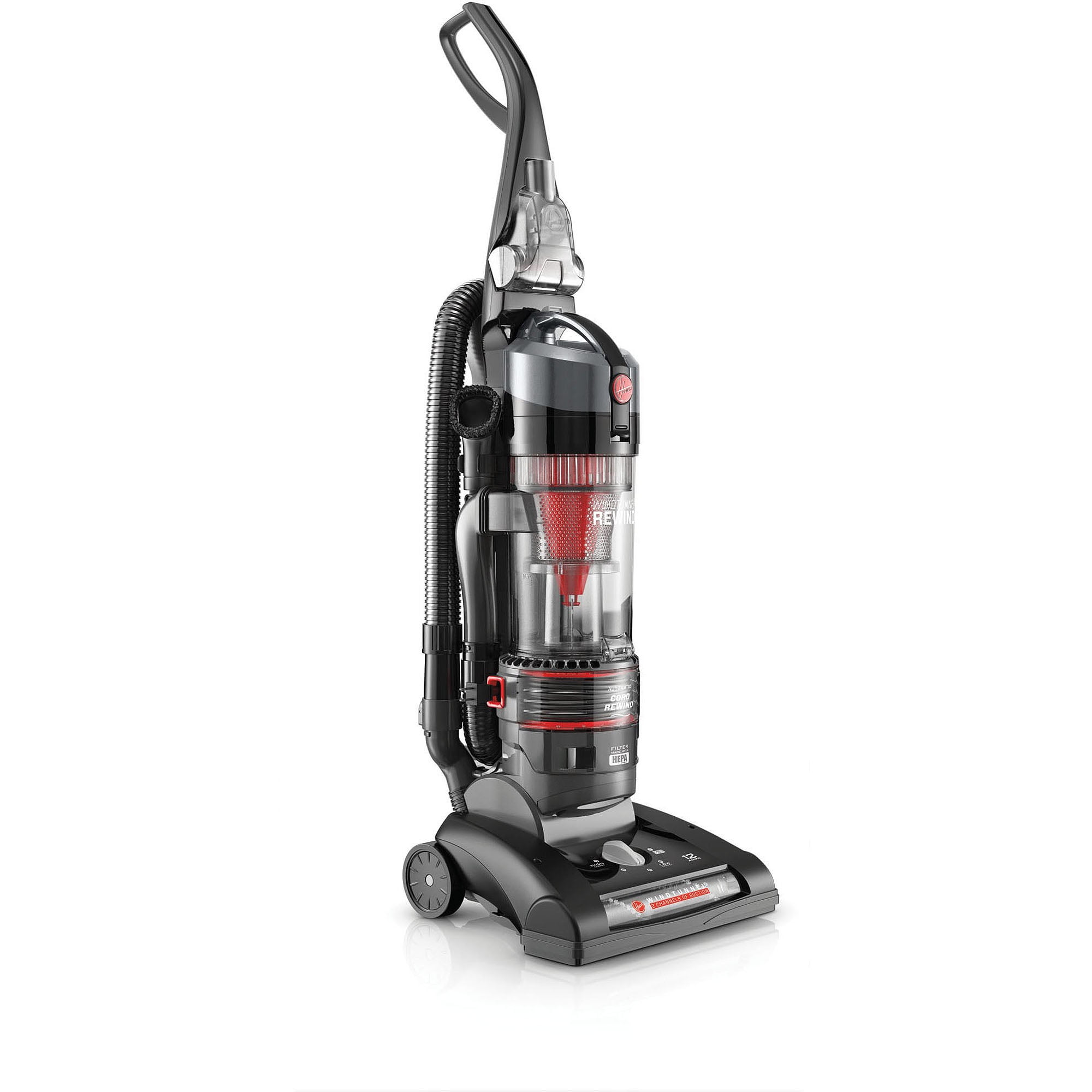 Hoover WindTunnel 2 Rewind Bagless Upright Vacuum, UH70821PC - Walmart.com