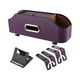 thumbnail image 4 of Organizador de asiento trasero de coche, porta pañuelos, universal, para 2 vasos y bebidas, para niños Violeta, 4 of 7
