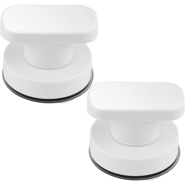 Paquete de 2 ventosas fuertes para cajón, espejo de vidrio, manija de azulejo de pared, manija de puerta de baño, manija de puerta de vidrio, succión y manija