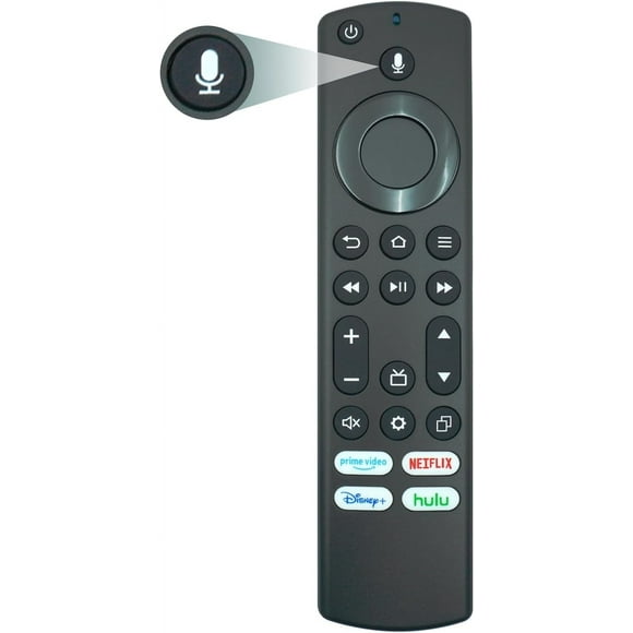 EASTIN Replacement Voice Remote for Insignia/Toshiba/Pioneer Smart TVs