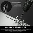 thumbnail image 5 of 7Pcs 4-Edge Cross Drill Bit Set Tungsten Steel Masonry Drill Bit Set Precise Twist Drill Bit Set Marble Concrete Drill Bit 3/4/5/6/8/10/12mm for Stone Cement Wood Ceramic Tile, 5 of 10