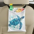 thumbnail image 5 of Yuyamidu Blue Sea Turtle Car Trash Bags Hanging Car Trash Can for Back Seat Foldable Car Garbage Bag Small Storage Package Bags for Auto Accessories, 5 of 7