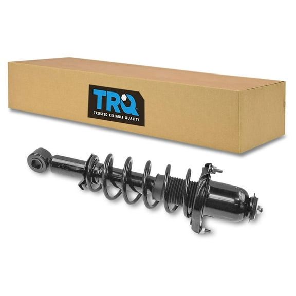 TRQ Rear Right Complete Strut & Coil Spring Assembly Passenger Side Fits Select 2003-2008 Pontiac Vibe Toyota Corolla Matrix