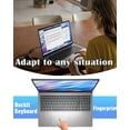 thumbnail image 4 of Dell Laptop 15.6-inch FHD 120Hz Display, 13th Gen Intel Core i7-1355U, 64GB DDR4 RAM, 2TB SSD, Intel UHD Graphics, Backlit Keyboard, Fingerprint, Windows 11 Pro, Silver, 4 of 7