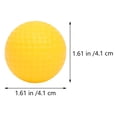 thumbnail image 3 of SHISUYAN 30pcs Golfing Swing Practice Balls Professional Indoor Sports Training Balls, 3 of 8