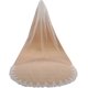 thumbnail image 1 of Velo de novia Babyonline con borde de encaje blanco marfil, largo catedral, con peine, talla única, 1 of 5