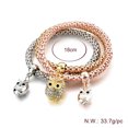 thumbnail image 2 of Women Statement Piece Tricolor Charm Bracelet Perfect for Gift, 2 of 7