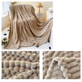 thumbnail image 4 of Throw Blankets for Bed, Queen Blanket for Bed, Fleece Blanket, Home Decor, 90x90 In Breathable Fuzzy All-Season Blanket - Couch/Bed Use, 4 of 6