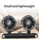 thumbnail image 3 of USB Powered Dual Heads Car Dashboard Ventilador eléctrico Ventilador de escritorio Vehículo de bajo ruido para SUV Auto Cooler Ventilación, 3 of 6